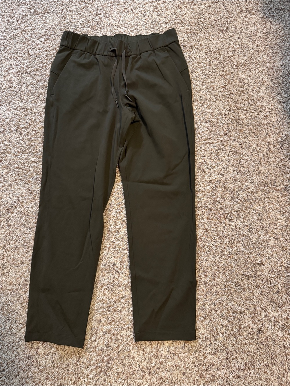 Women’s Olive Drawstring Pants